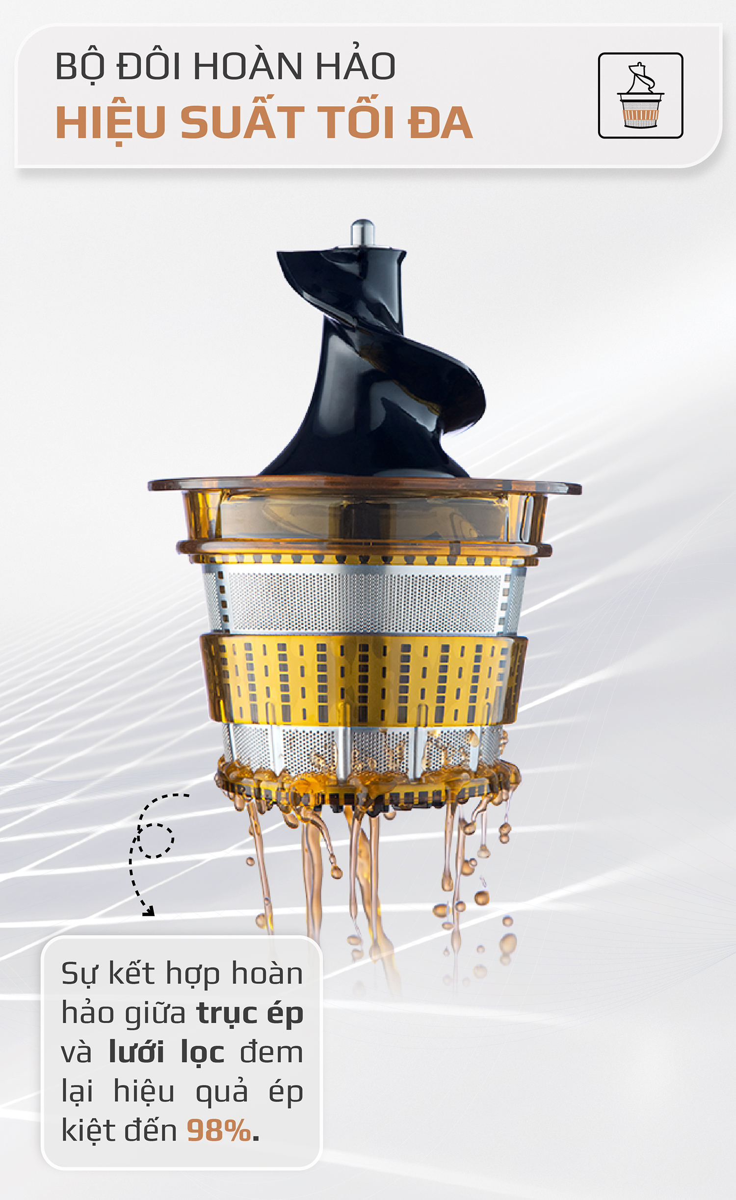 Máy Ép Chậm OLIVO SJ200