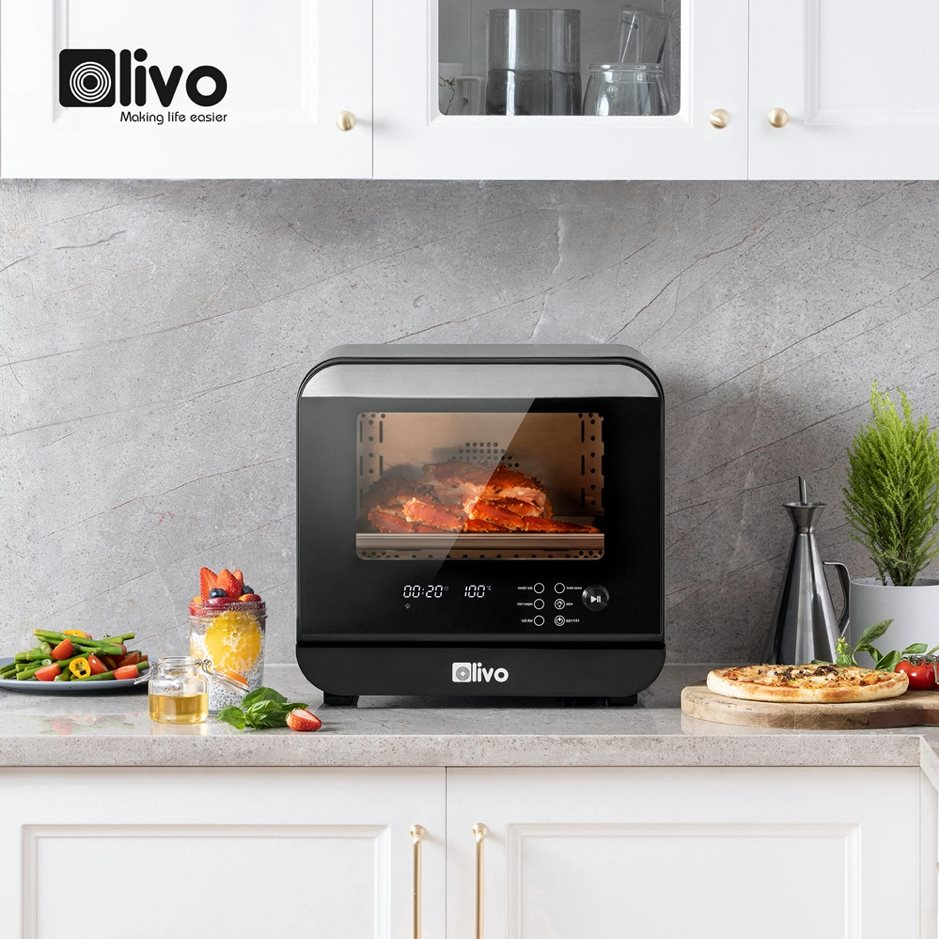 Hấp hải sản với OLIVO SF18