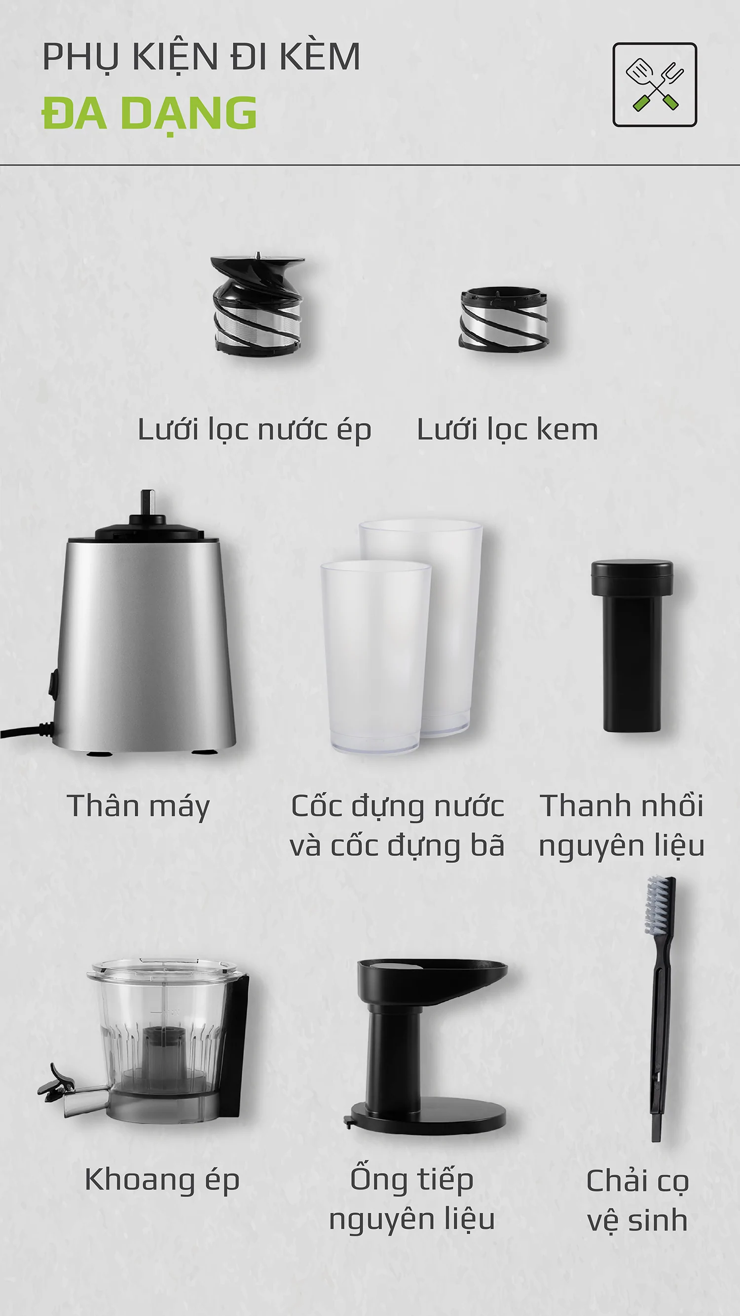 Máy Ép Chậm OLIVO SJ210