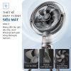 Quạt Tuần Hoàn Không Khí - Quạt Không Dây OLIVO WF1 4