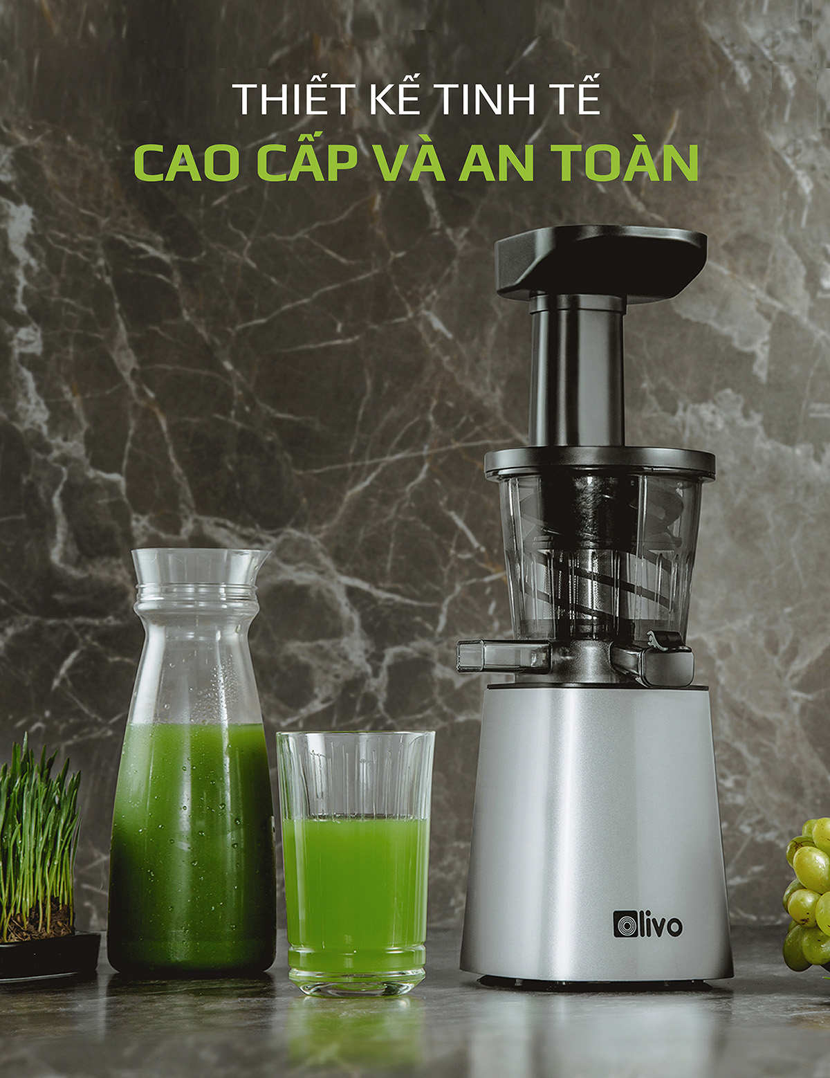 Máy Ép Chậm OLIVO SJ210