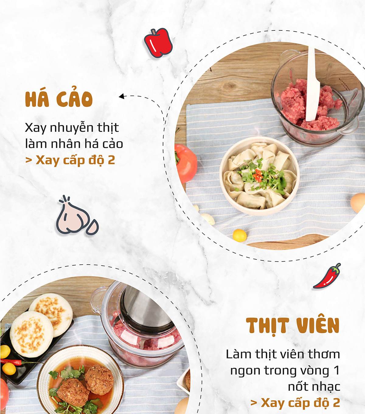 Máy Xay Thực Phẩm Đa Năng OLIVO FC21