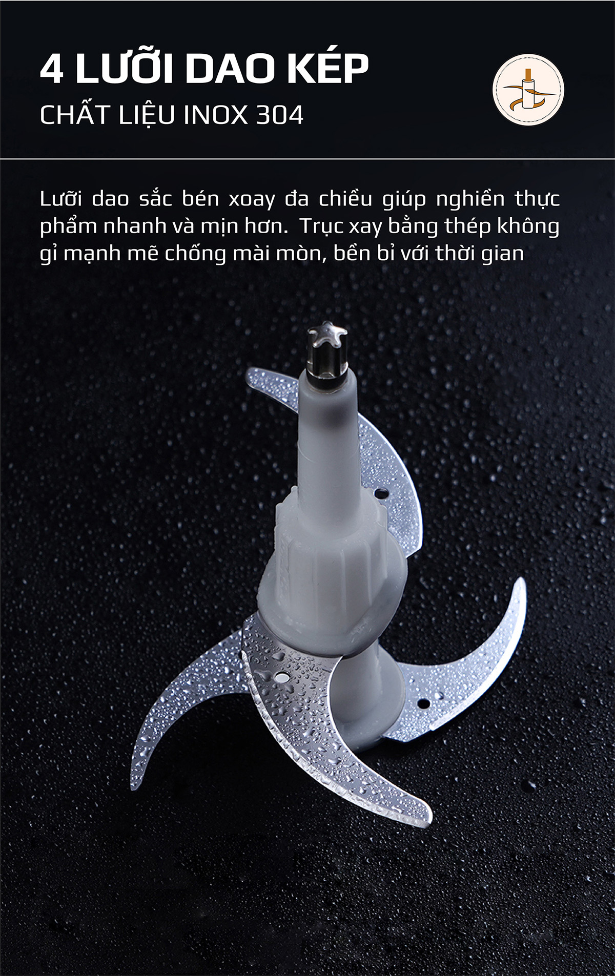 Máy Xay Thực Phẩm Đa Năng OLIVO FC21