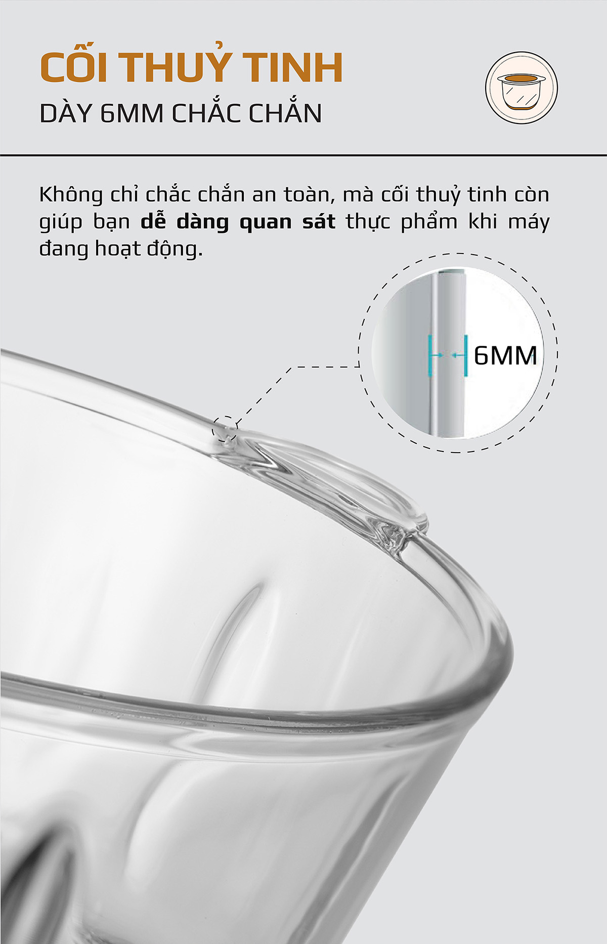 Máy Xay Thực Phẩm Đa Năng OLIVO FC21