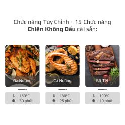 Nồi chiên hơi nước olivo sf15-013