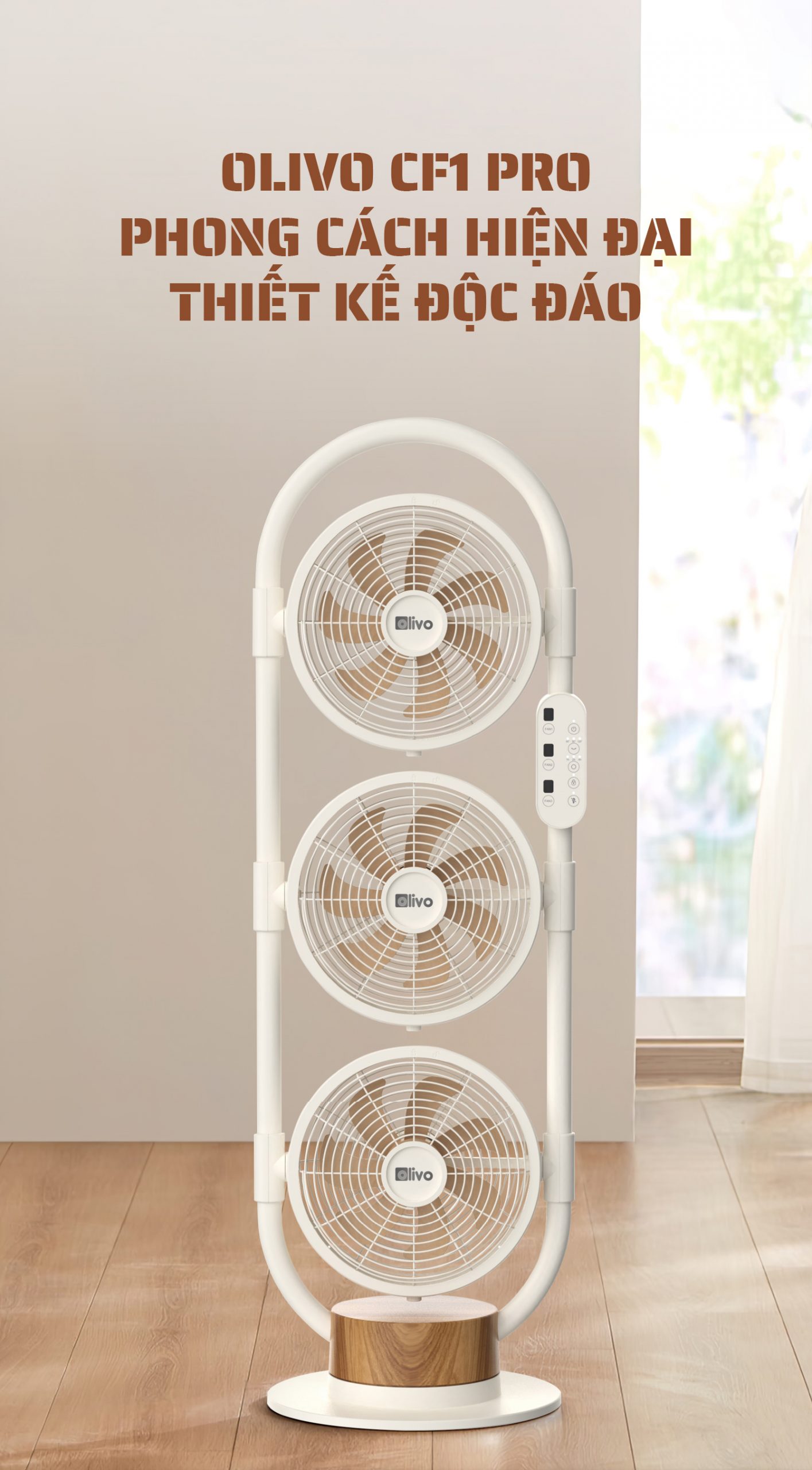 Quạt Tuần Hoàn Không Khí OLIVO CF1 PRO