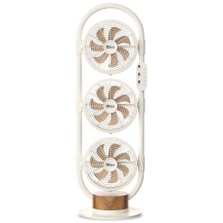 Quạt Tuần Hoàn Không Khí OLIVO CF1 PRO - Bộ 03 Lồng Quạt Hoạt Động Độc Lập, Góc Quay 240°, Tích Hợp Ngăn Chứa Tinh Dầu Thơm, Êm Ái