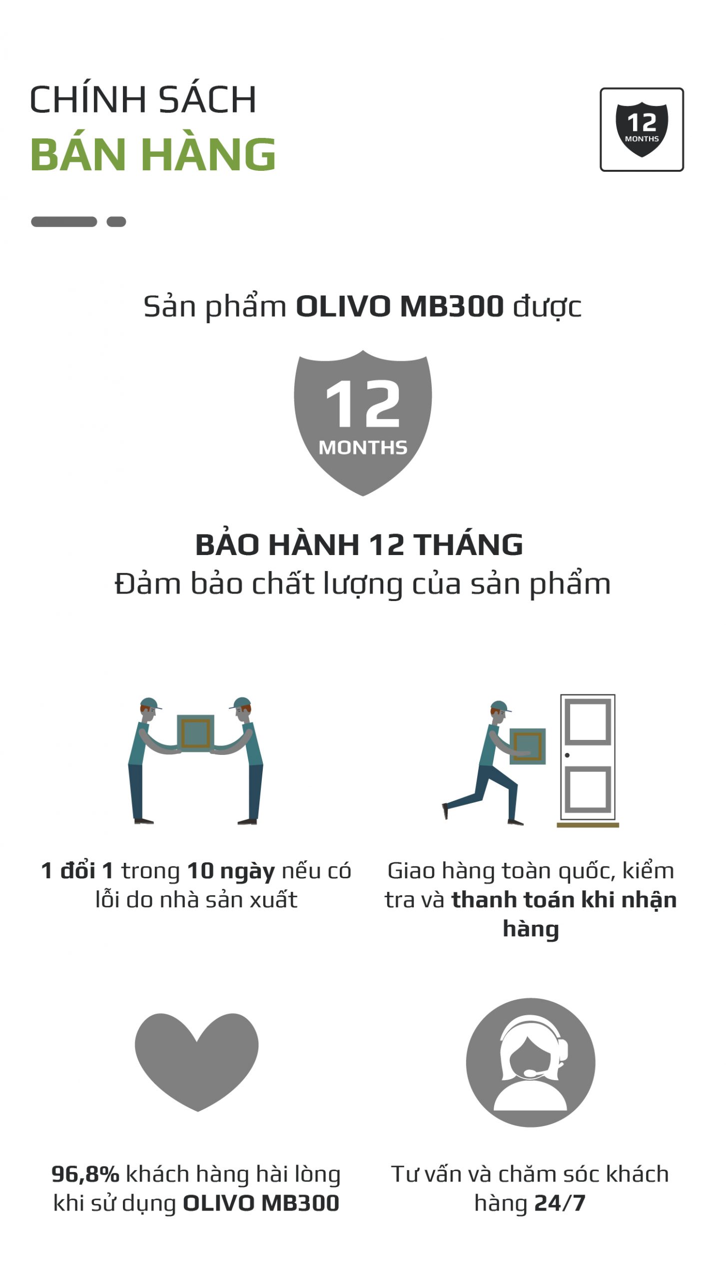 Máy Xay Sinh Tố OLIVO MB300