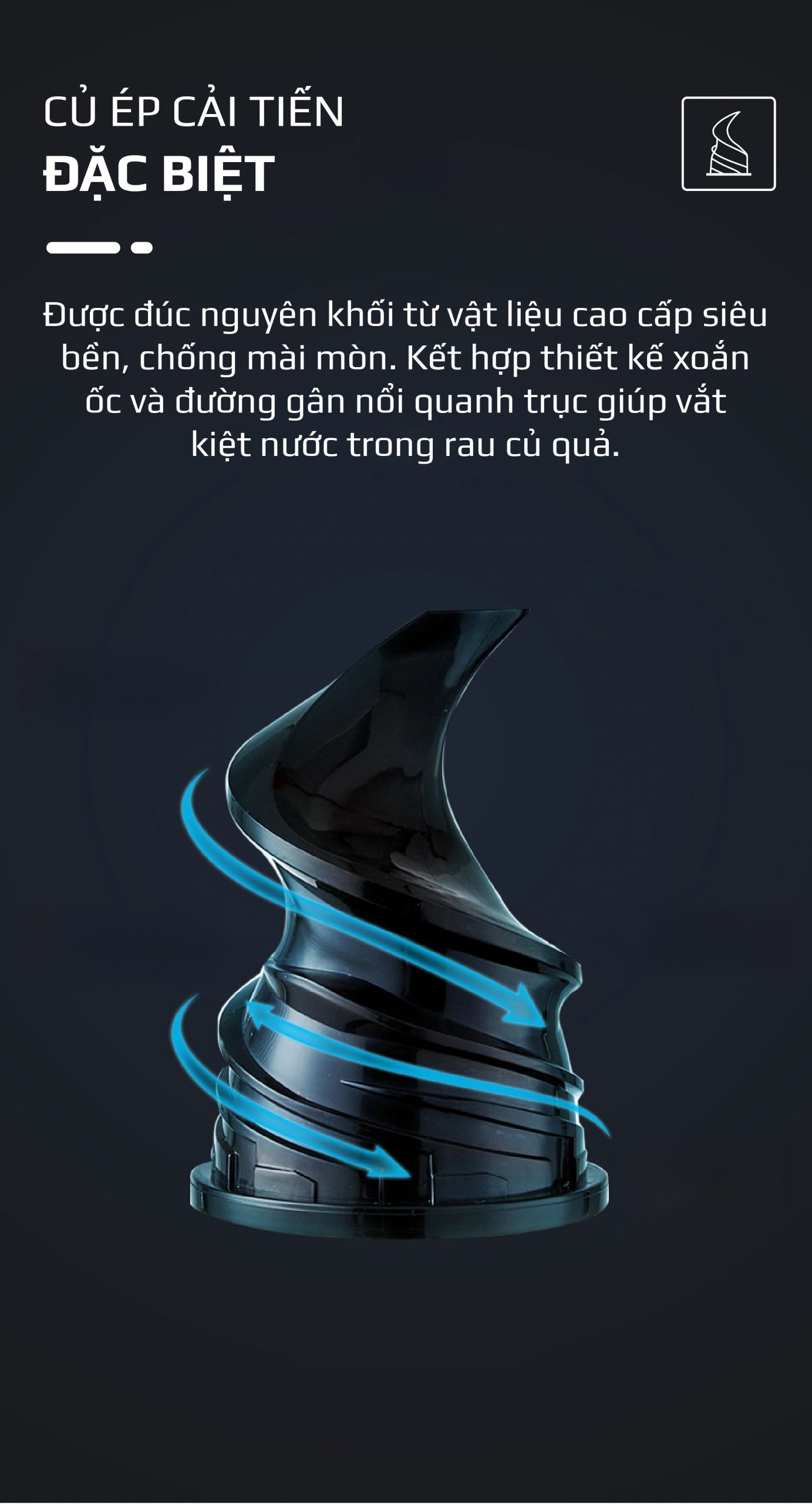 Máy Ép Chậm OLIVO SJ196