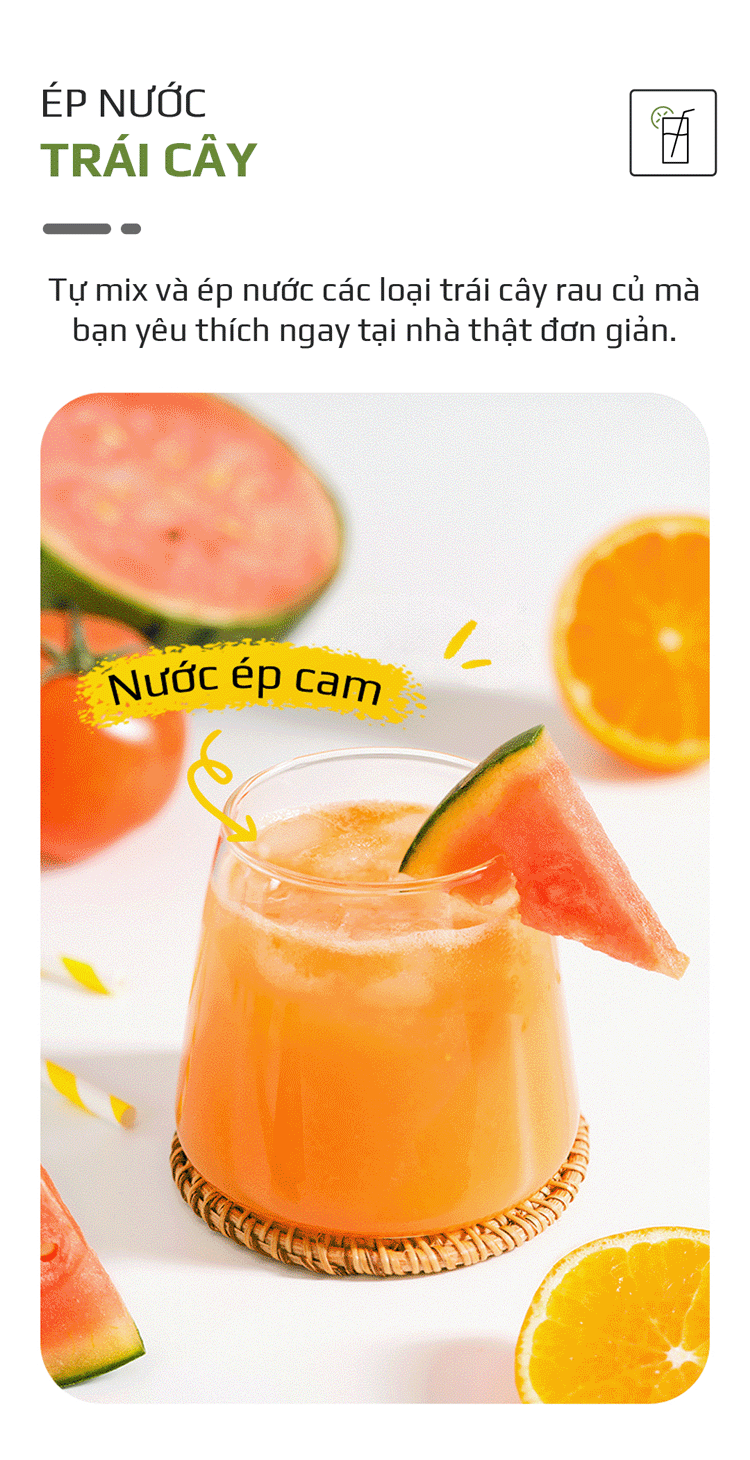 Máy Ép Chậm OLIVO SJ196