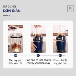 Máy Xay Sinh Tố OLIVO MB1000 10b