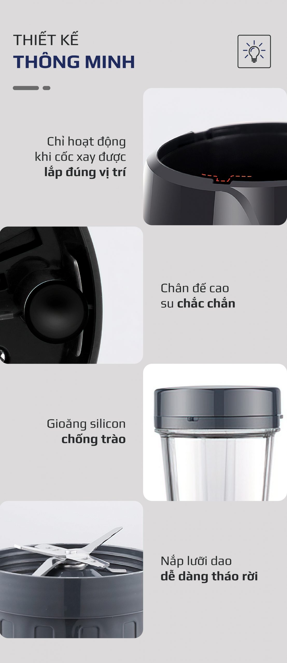 Máy Xay Sinh Tố OLIVO MB1000