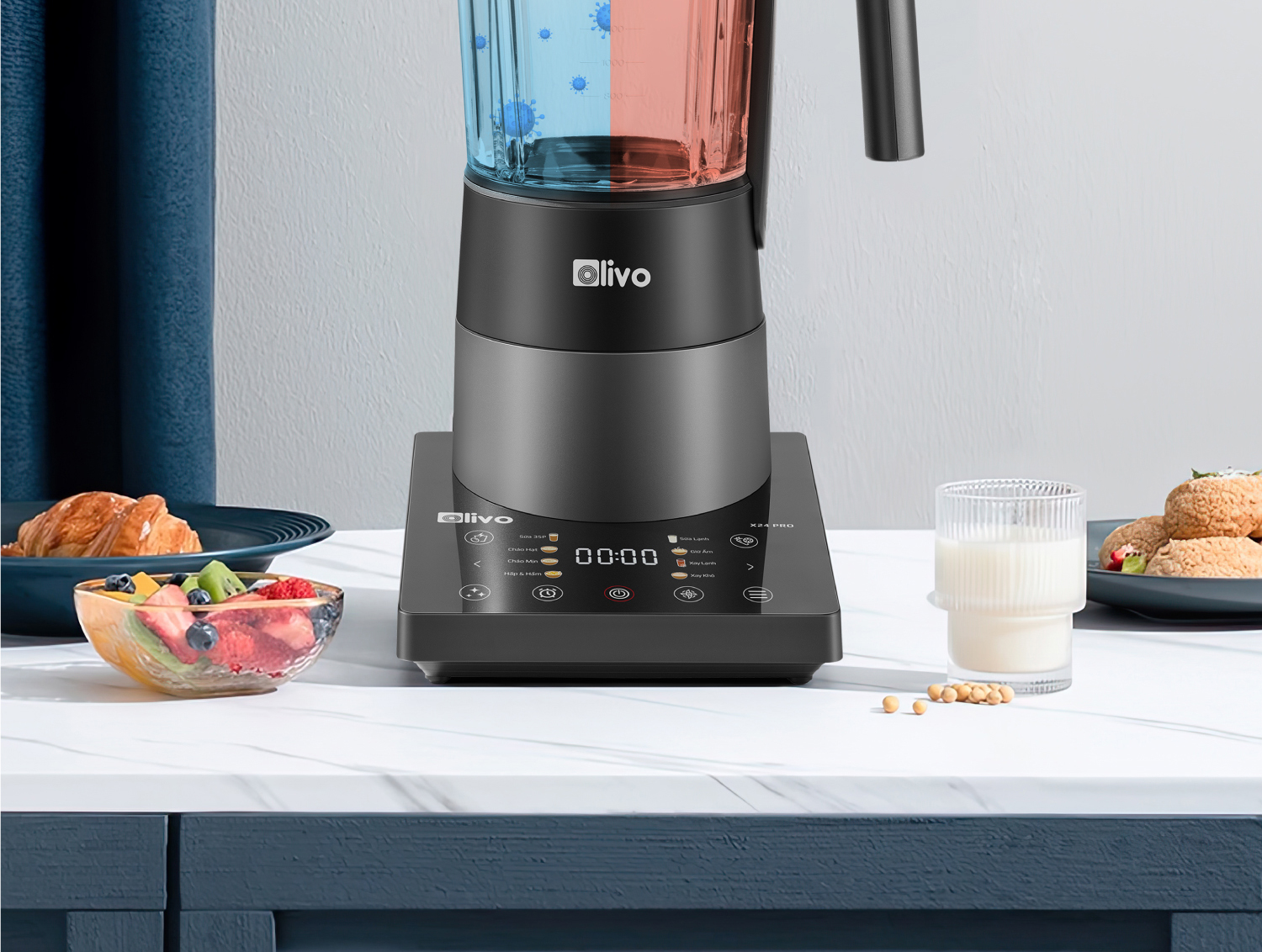 Máy Làm Sữa Hạt OLIVO X24 PRO