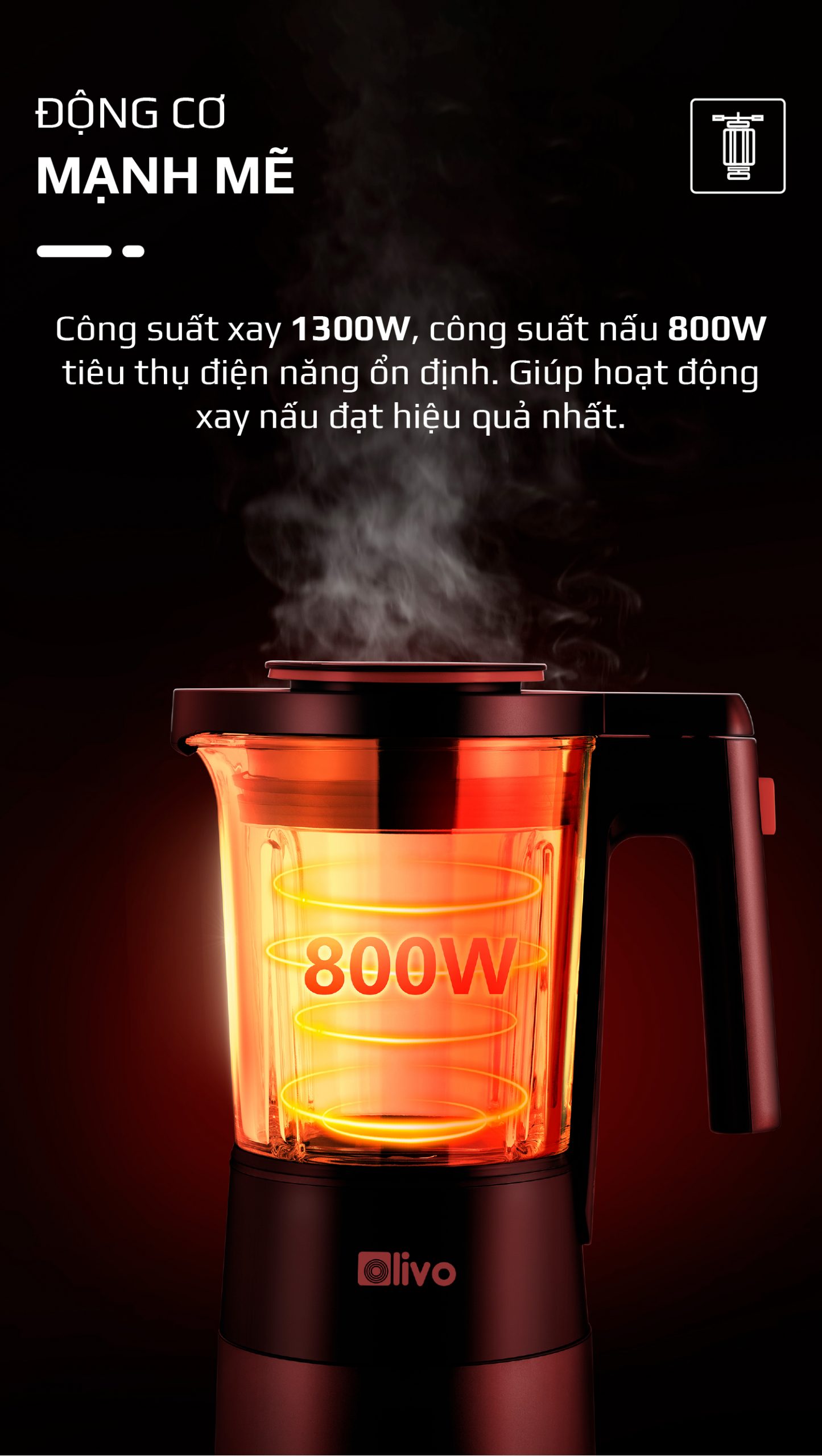 Máy Làm Sữa Hạt OLIVO X24 PRO