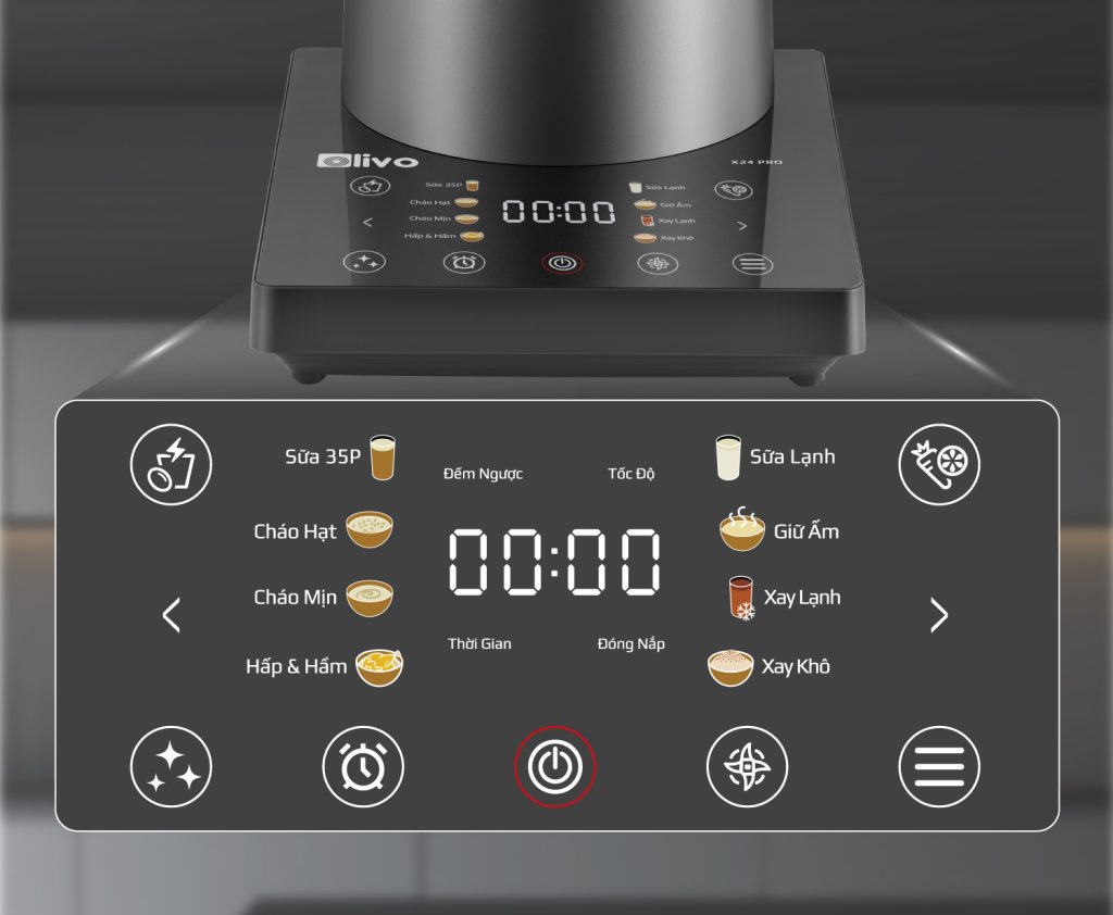 Máy Làm Sữa Hạt OLIVO X24 PRO