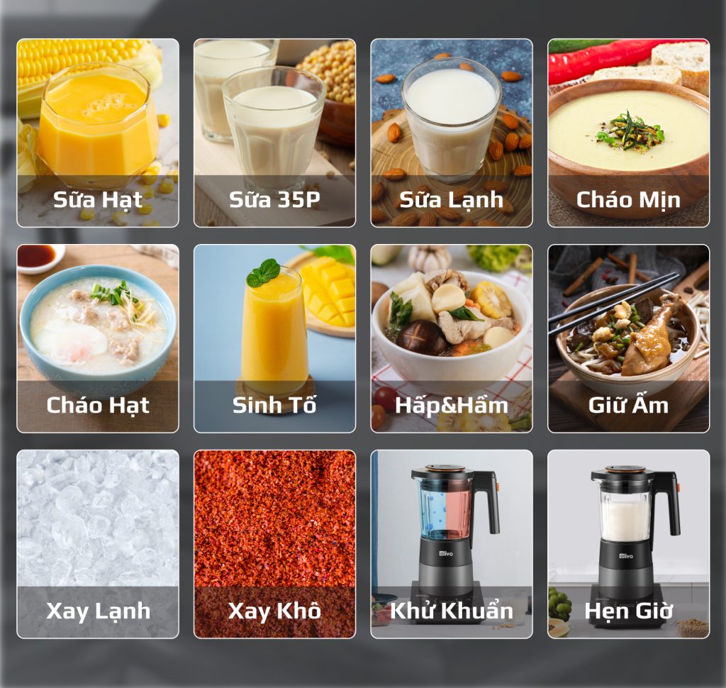 Máy Làm Sữa Hạt OLIVO X24 PRO