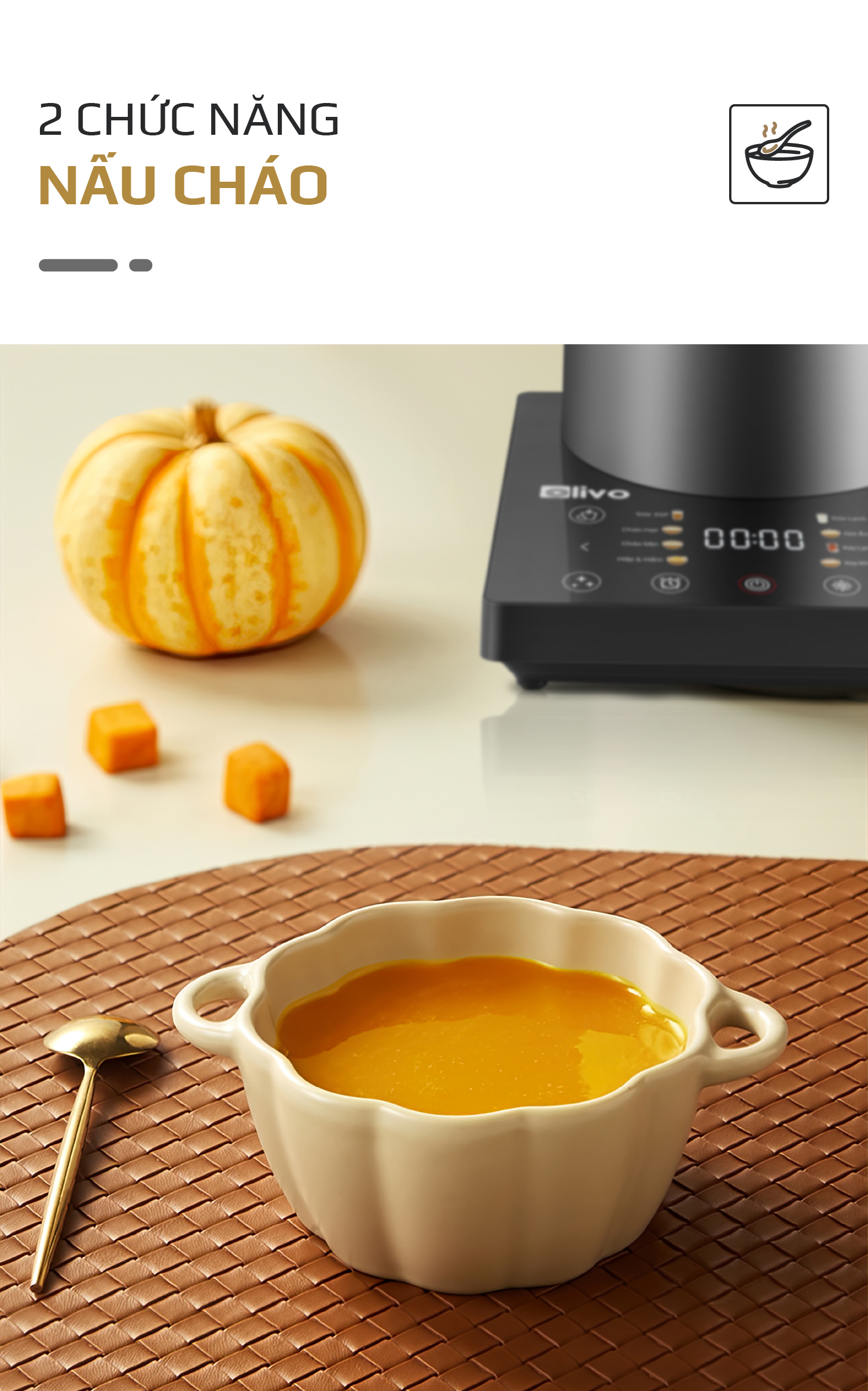 Máy Làm Sữa Hạt OLIVO X24 PRO