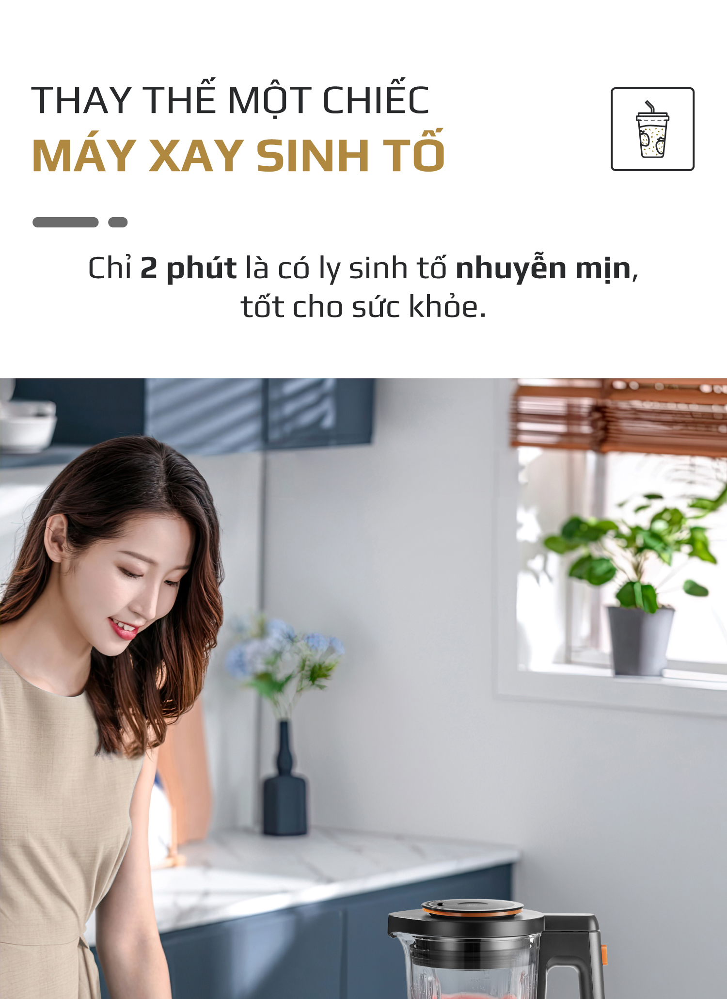 Máy Làm Sữa Hạt OLIVO X24 PRO