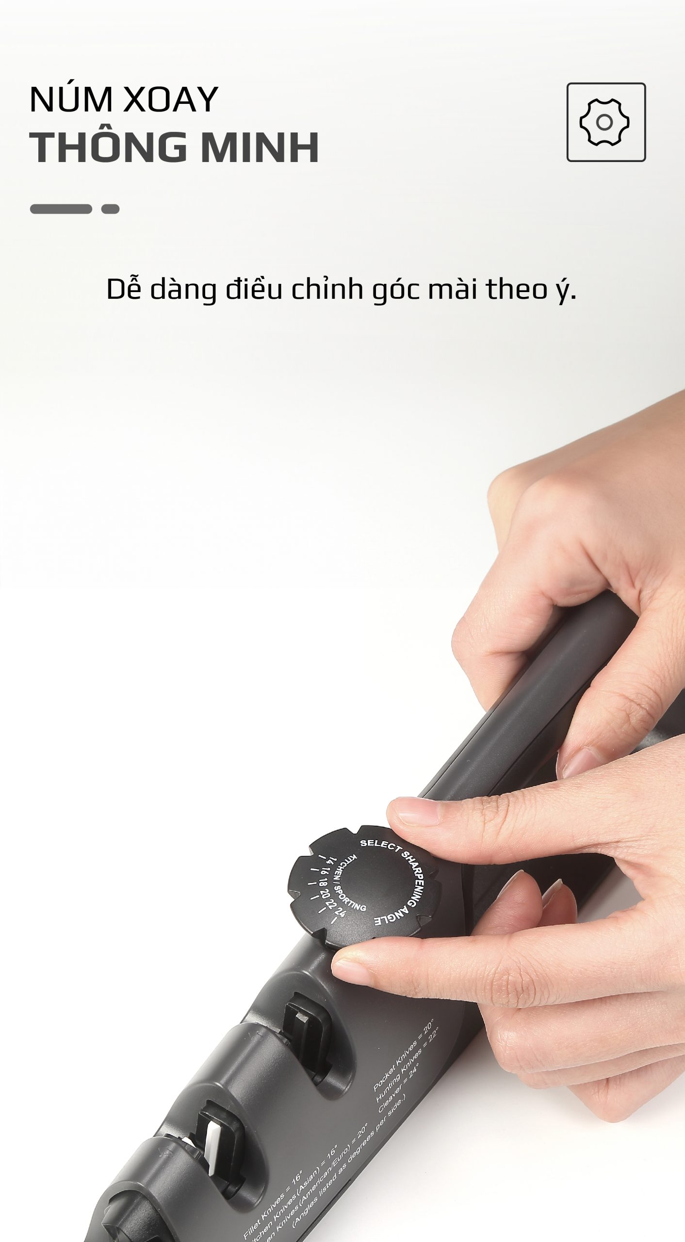 Dụng Cụ Mài Dao Kéo OLIVO KS1