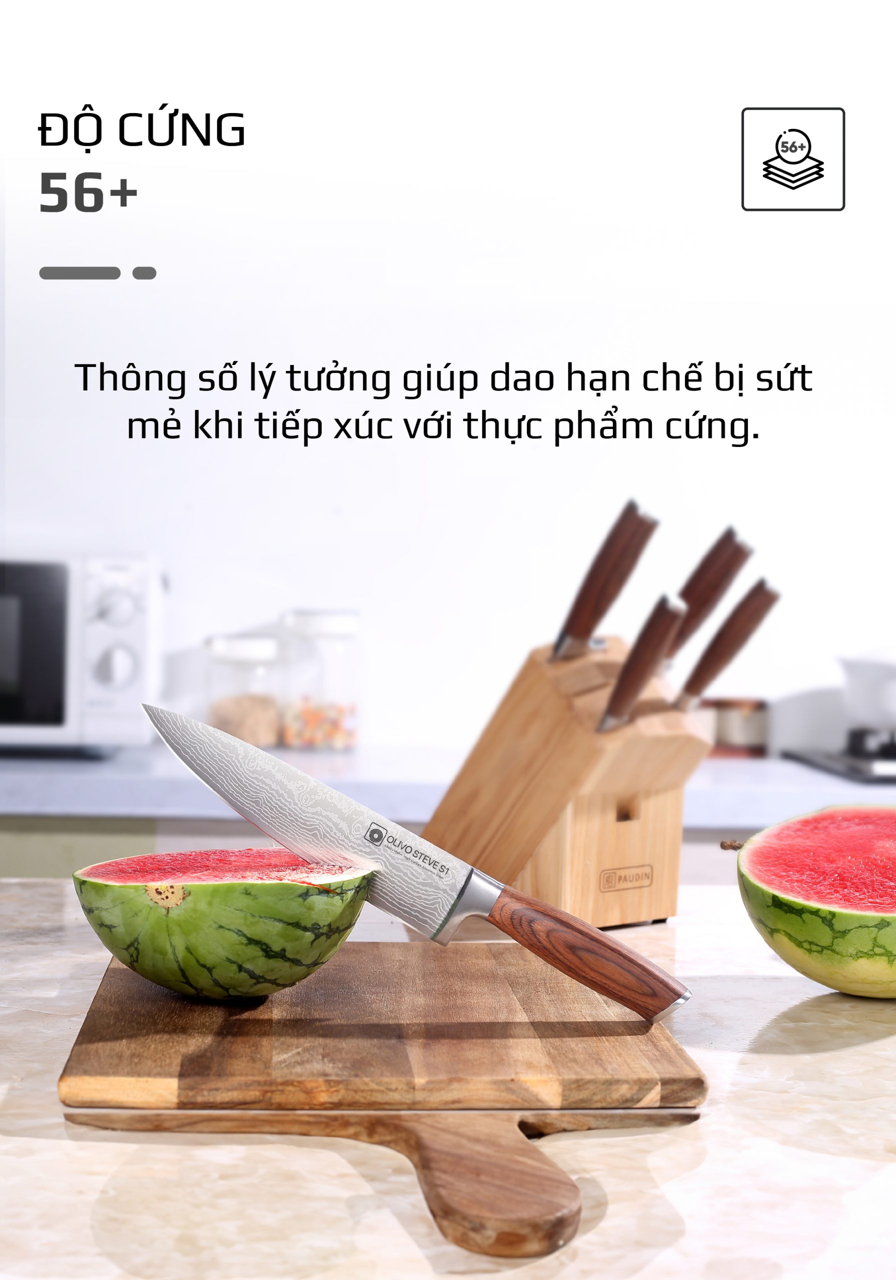 Bộ Dao 4 Món OLIVO STEVE