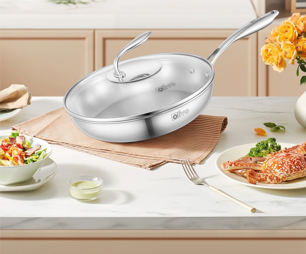 CHẢO INOX OLIVO STEVE 2655