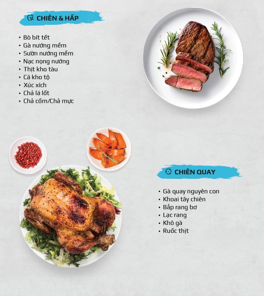 Nồi Chiên Hấp Đa Năng OLIVO SF1600