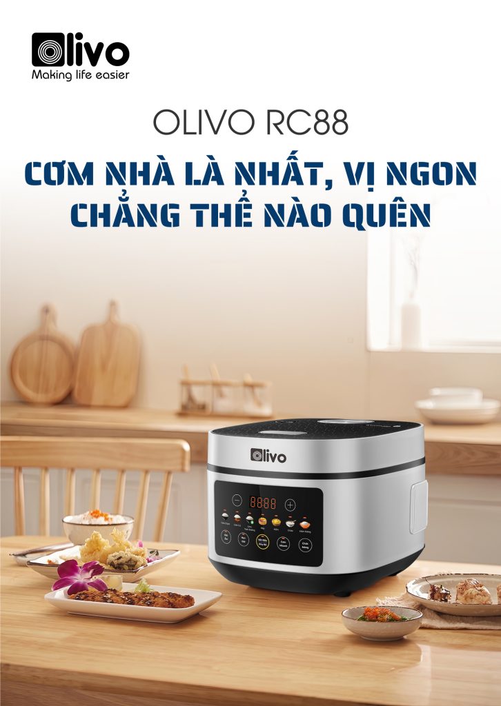 Nồi Cơm Điện OLIVO RC88
