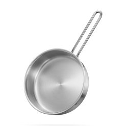CHẢO INOX OLIVO P2055 – Chống Dính Tự Nhiên, Đường Kính 20cm, Sâu Lòng 5.5cm, Nấu Được Trên Mọi Loại Bếp