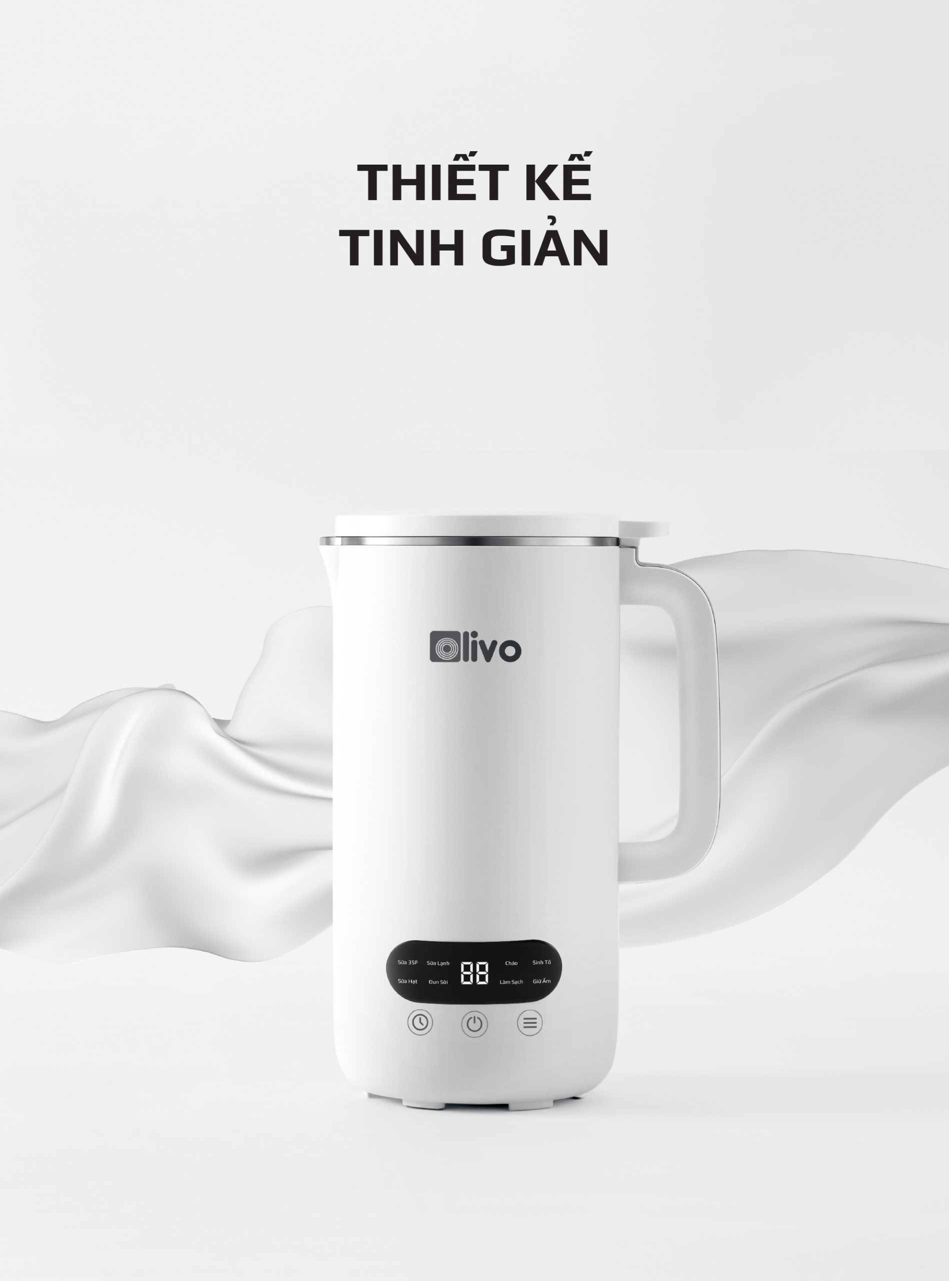 Máy Làm Sữa Hạt OLIVO CB1000